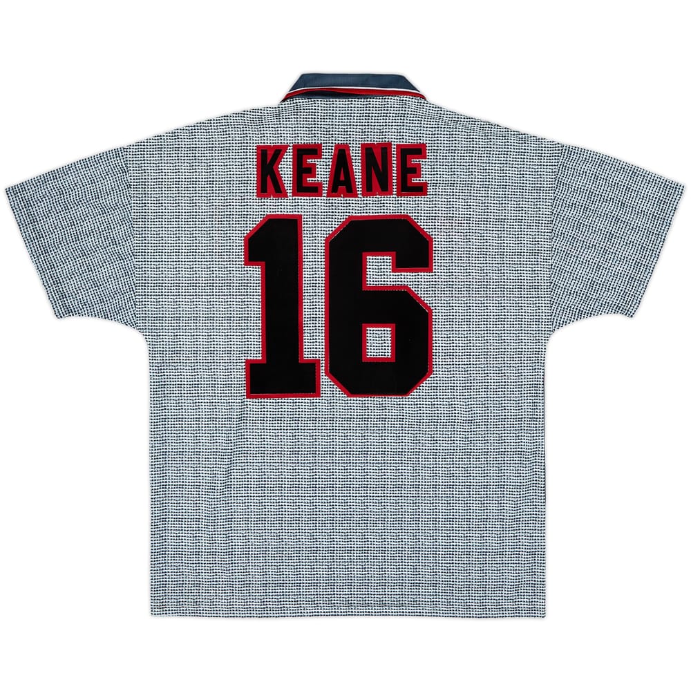 1995-96 Manchester United Away Shirt Keane #16 - 9/10 - (L)