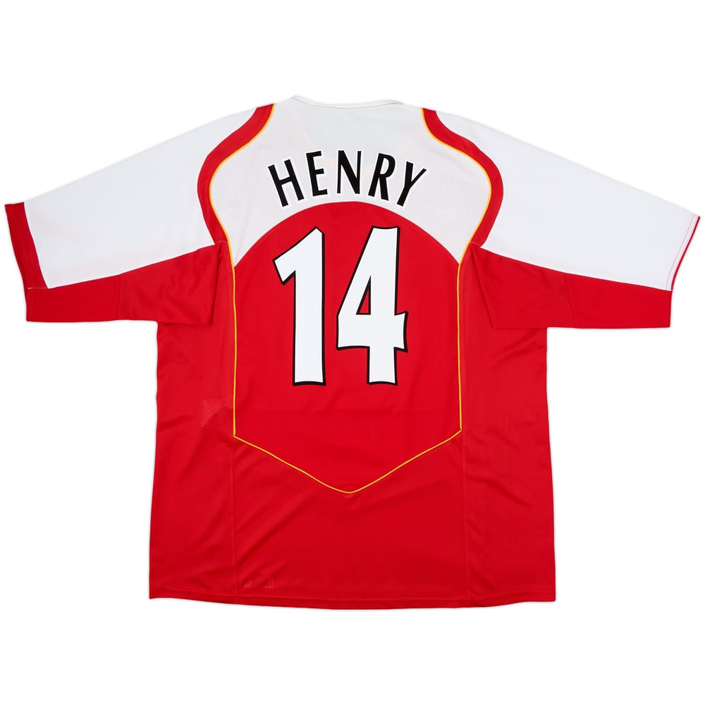 2004-05 Arsenal Home Shirt Henry #14 - 10/10 - (XXL)