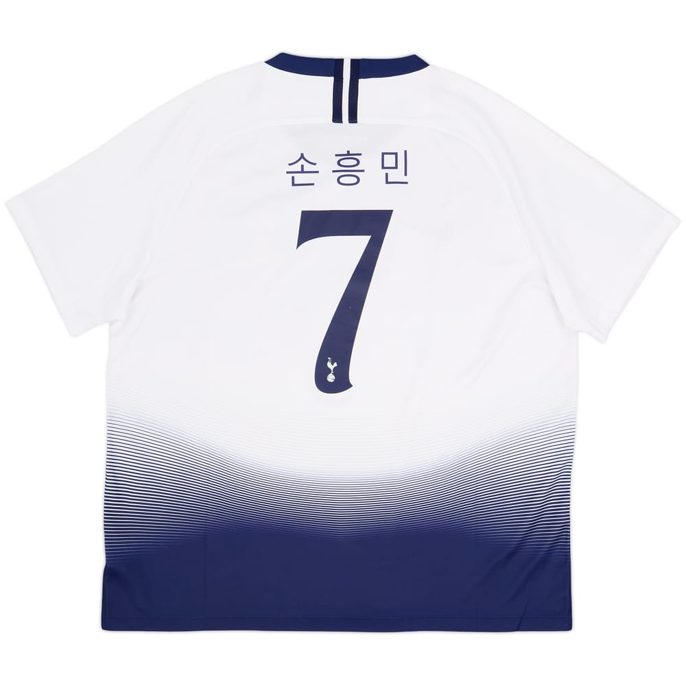 2018-19 Tottenham Home Shirt Son #7 - 8/10 - (XXL)