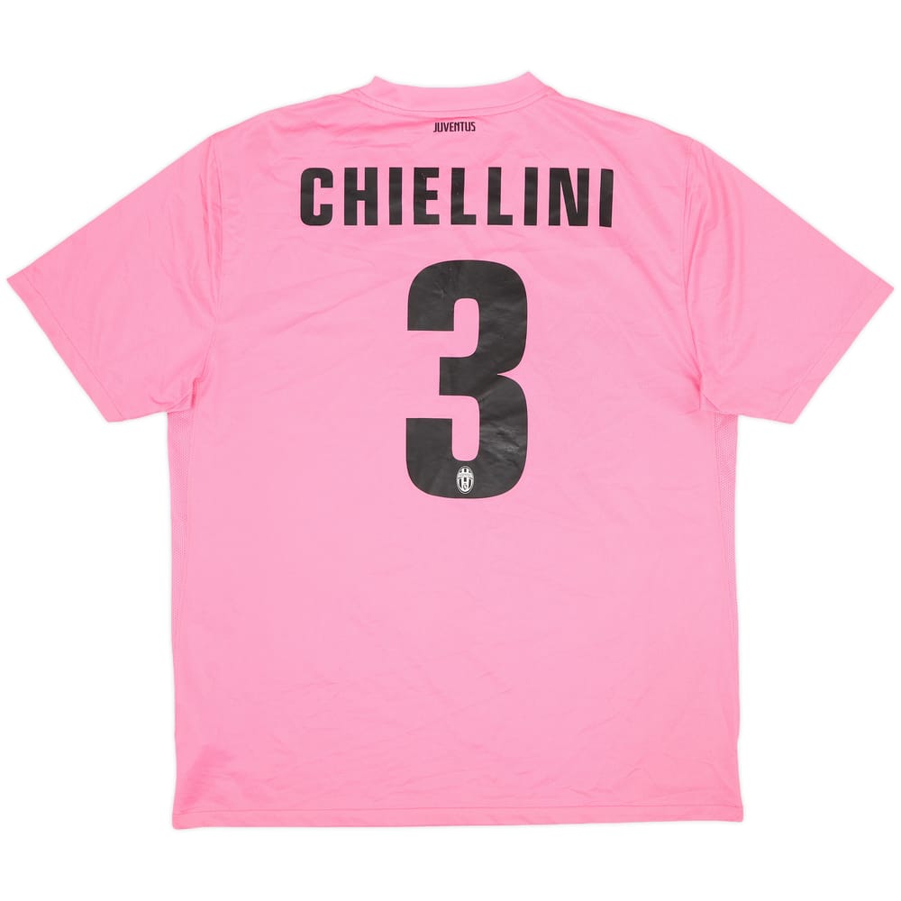 2011-13 Juventus Away Shirt Chiellini #3 - 7/10 - (XL)
