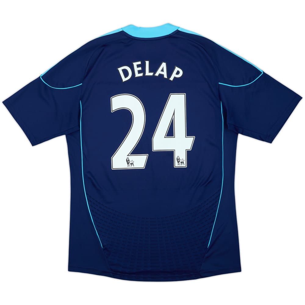 Camiseta de visitante del Stoke City 2010-12 Delap #24 - 8/10 - (L)