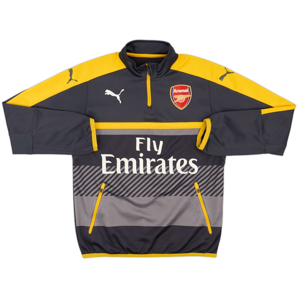 2016-17 Arsenal Puma 1/4 Zip Drill Top - 5/10 - (S)