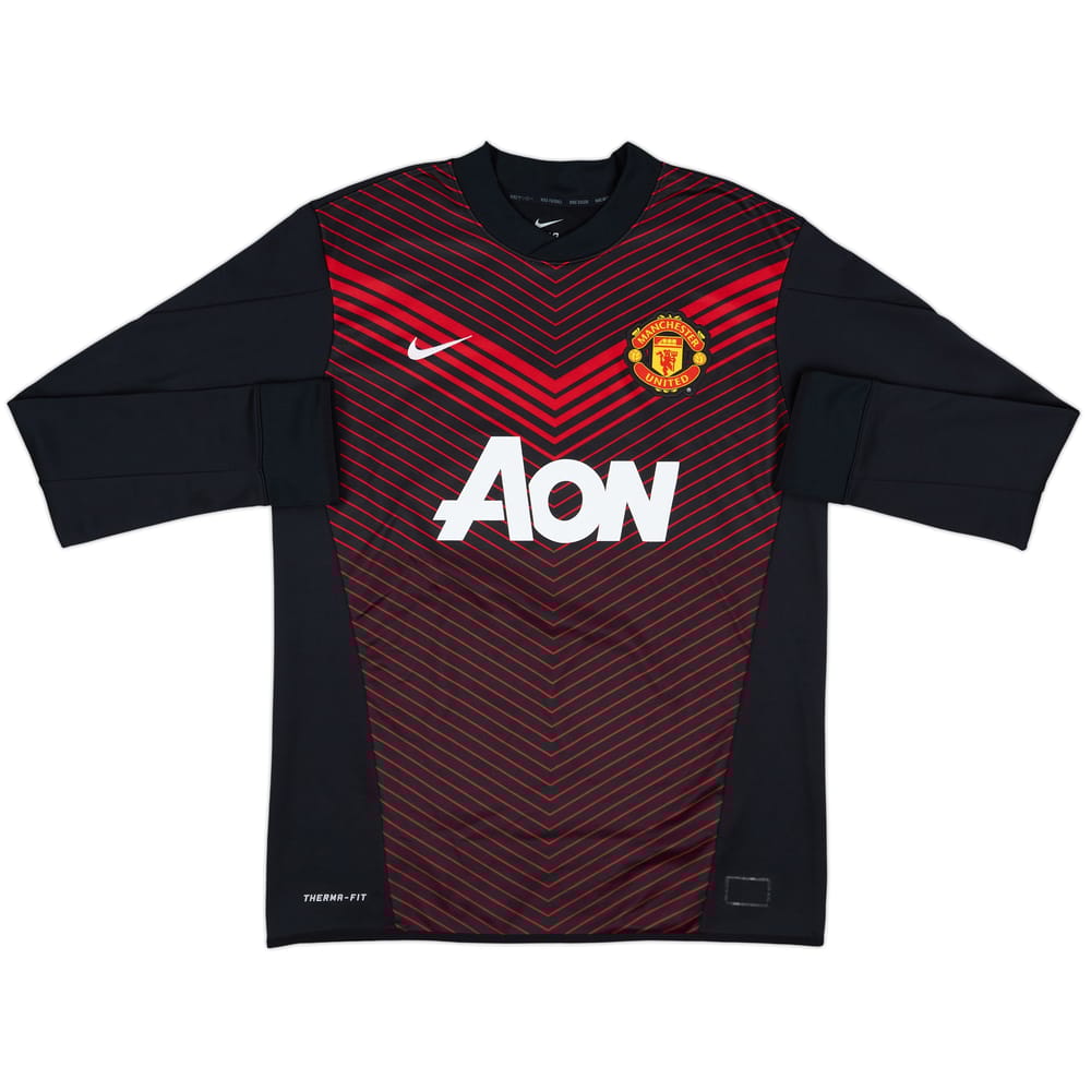 2014-15 Manchester United Nike Sweat Top - 8/10 - (L)