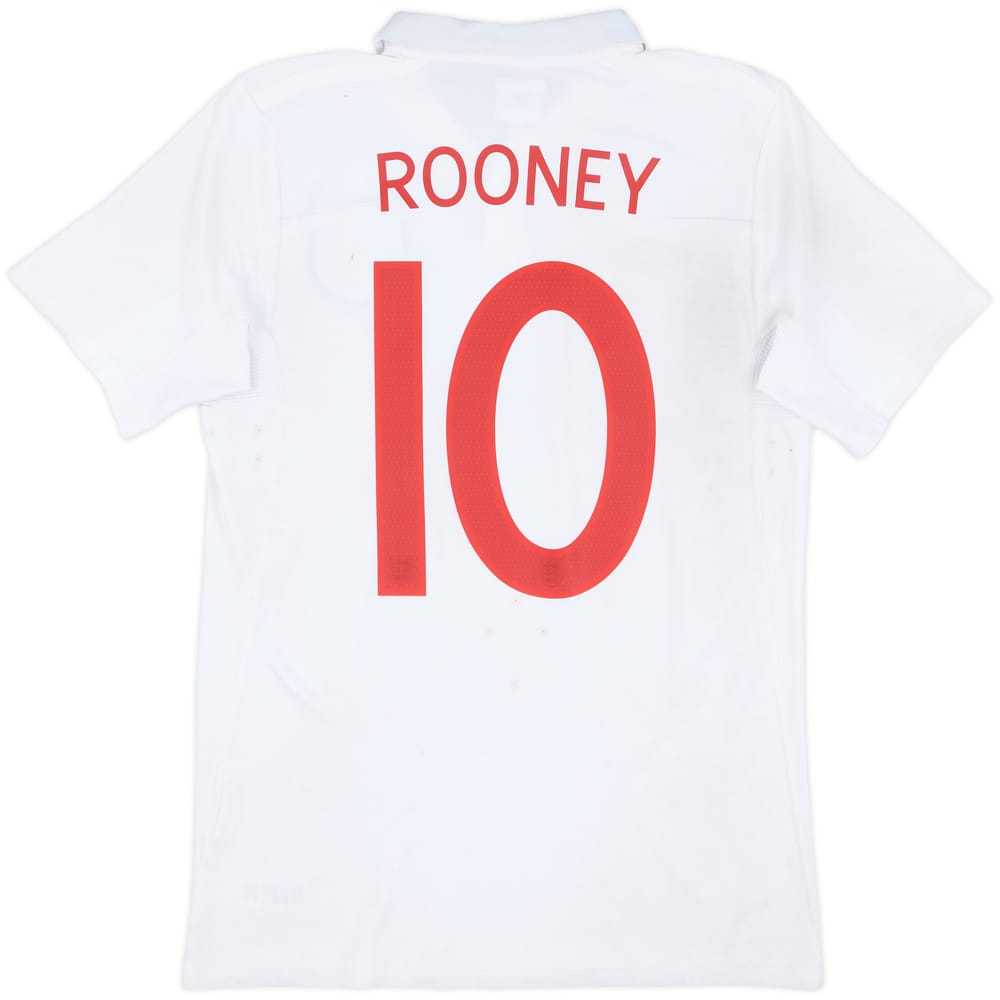 2009-10 England 'South Africa' Home Shirt Rooney #10 - 7/10 - (S)