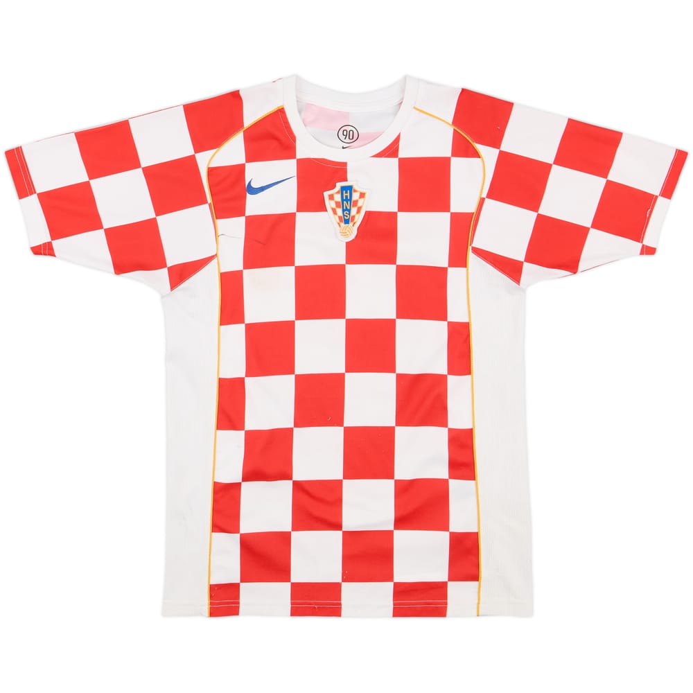 2004-06 Croatia Basic Home Shirt - 5/10 - (XL.Boys)