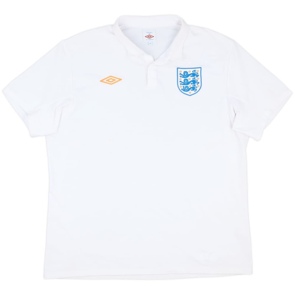 2009-10 England Home Shirt - 5/10 - (XL)