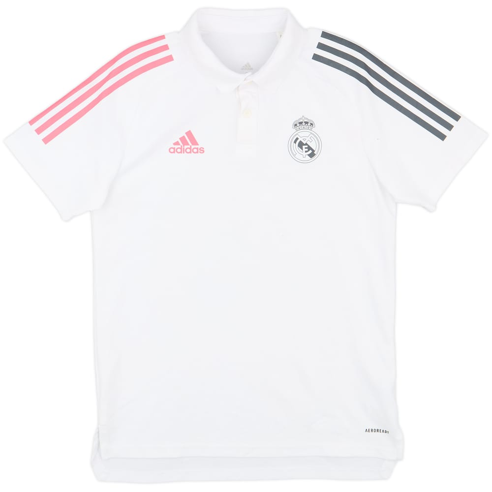 2020-21 Real Madrid adidas Polo Shirt - 9/10 - (S)