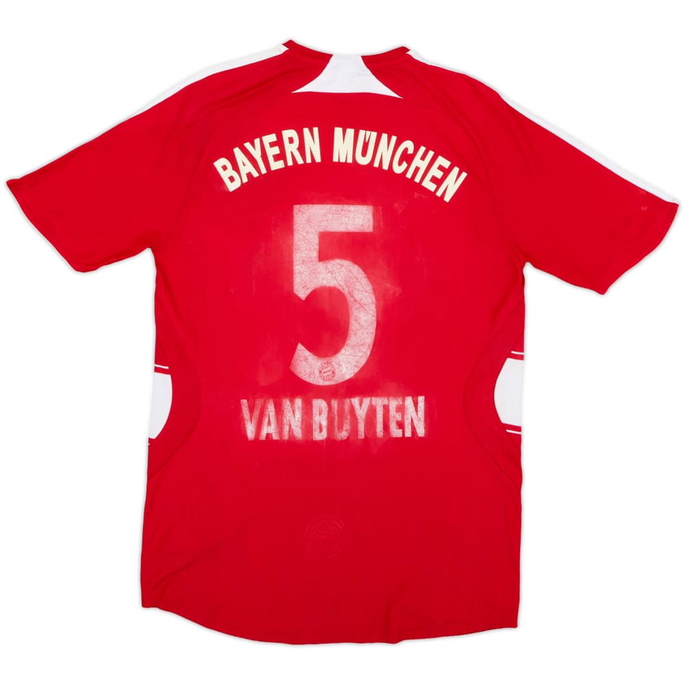 2008-09 Bayern Munich Home Shirt Van Buyten #5 - 4/10 - (M)