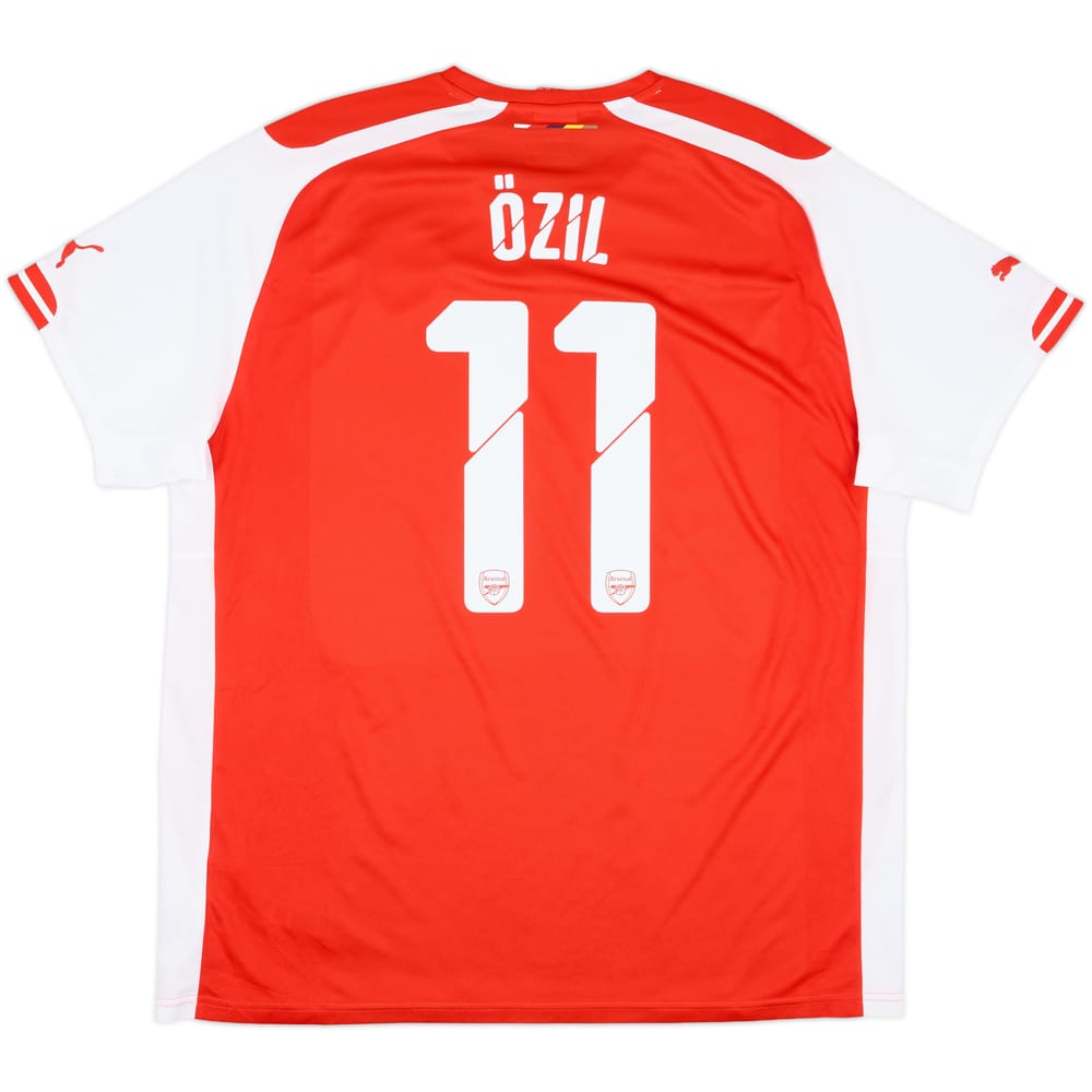 2014-15 Arsenal Home Shirt Ozil #11 - 5/10 - (XXL)