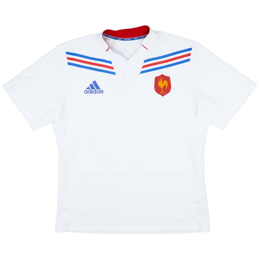 2012-13 France Rugby Home Shirt - 9/10 - (XL)