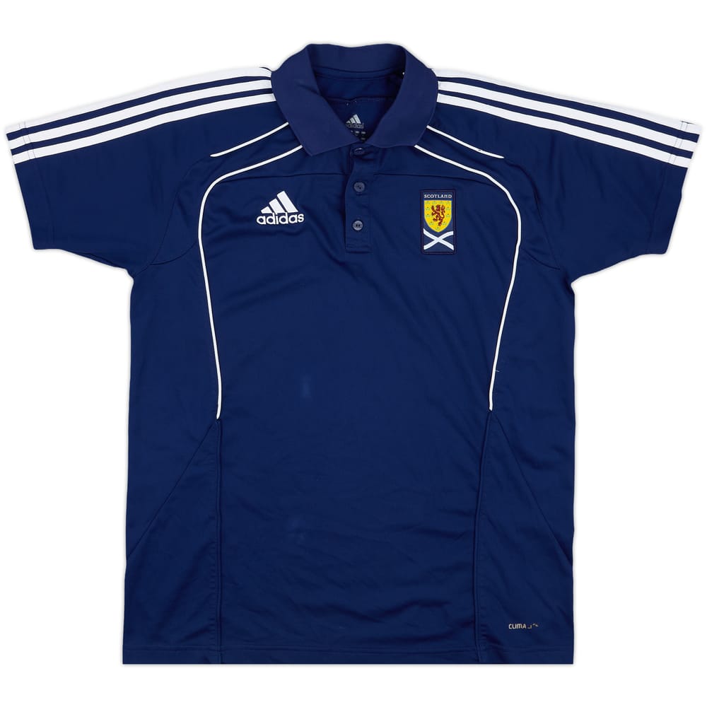 2010-11 Scotland adidas Polo Shirt - 7/10 - (L)