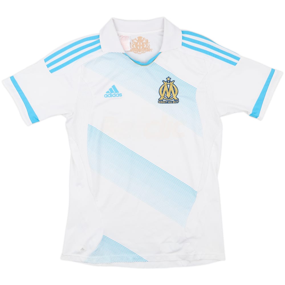 2010-11 Olympique Marseille adidas Polo Shirt - 3/10 - (XL.Boys)