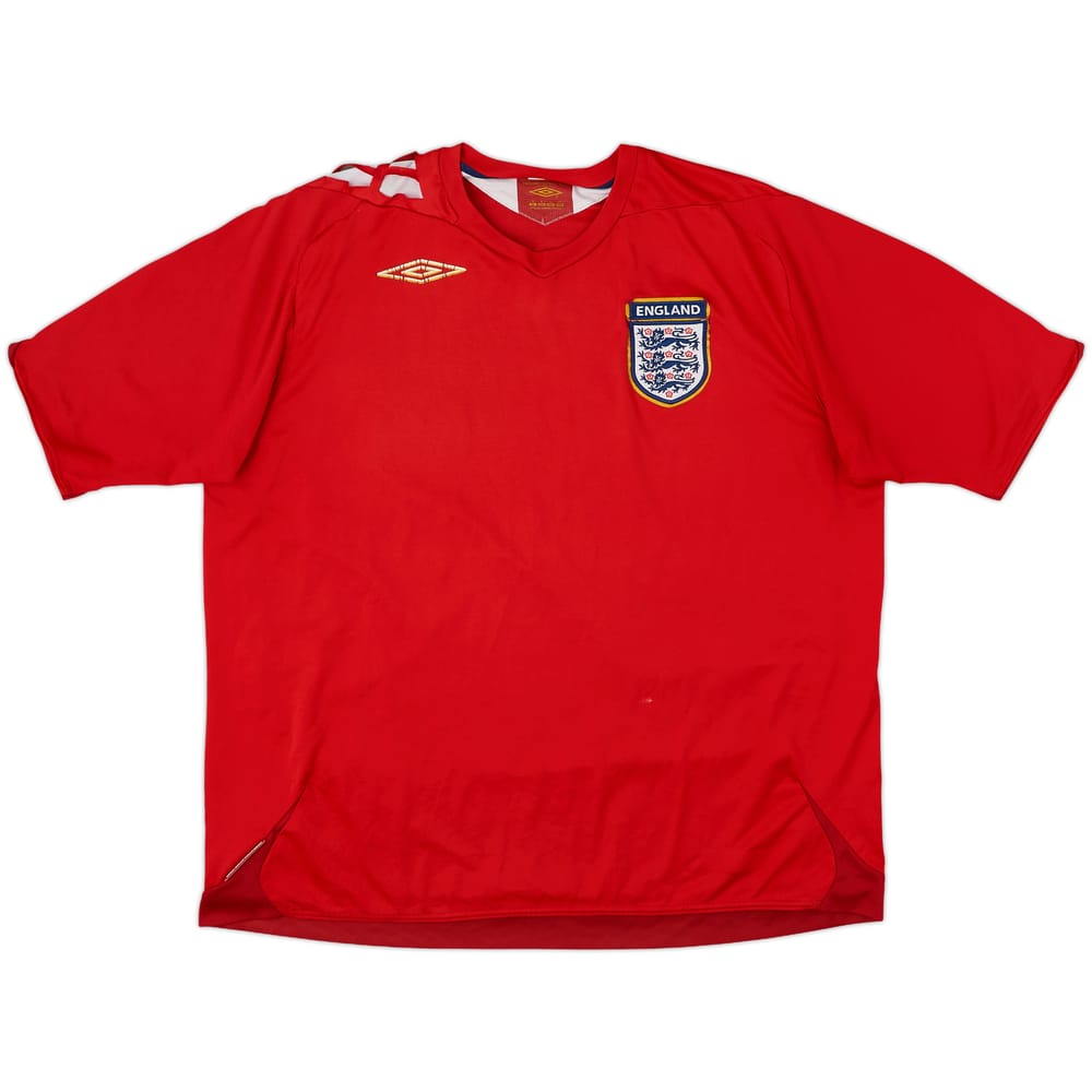 2006-08 England Away Shirt - 4/10 - (XL)