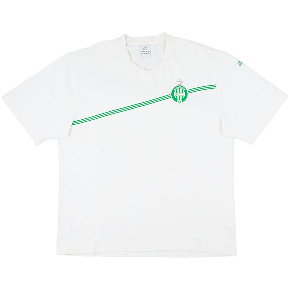 2013-14 Saint-Etienne adidas Cotton Tee - 7/10 - (XL)