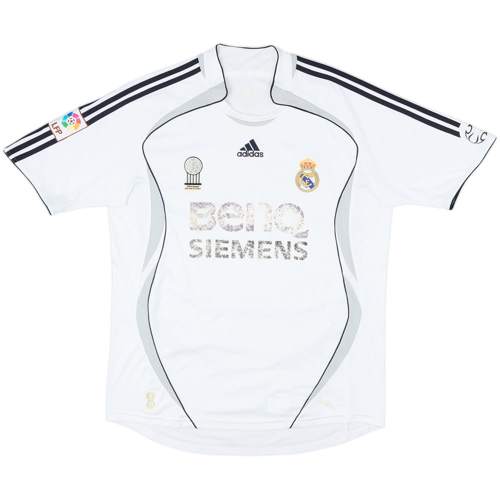 2006-07 Real Madrid Home Shirt - 4/10 - (L)
