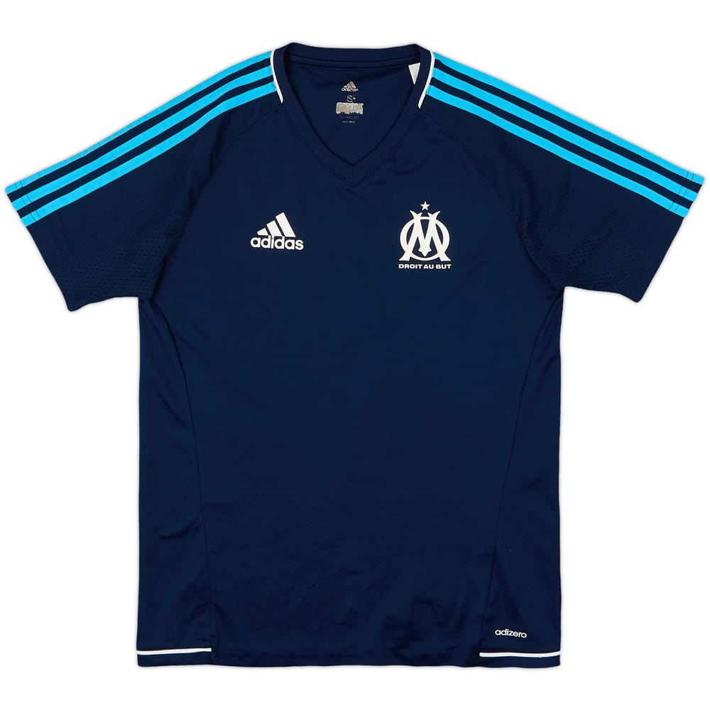 2017-18 Olympique Marseille adidas Training Shirt - 9/10 - (S)