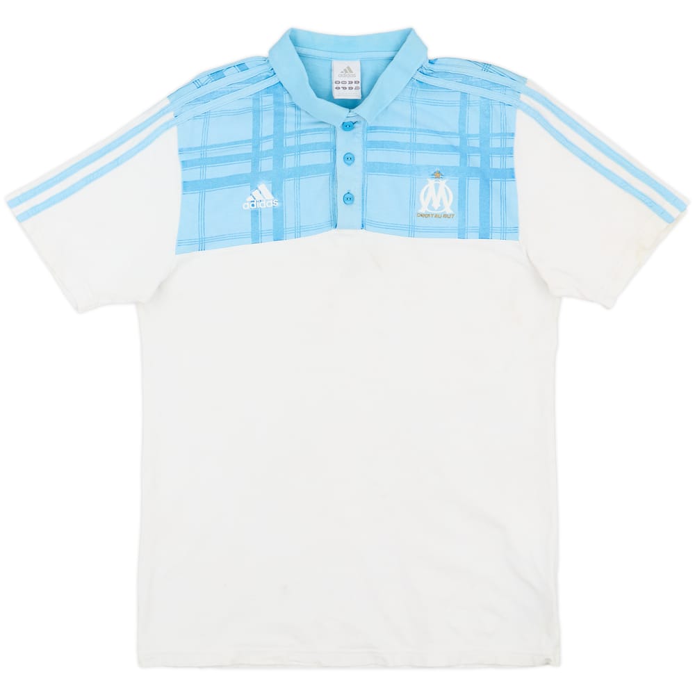 2010-11 Olympique Marseille adidas Polo Shirt - 6/10 - (M)