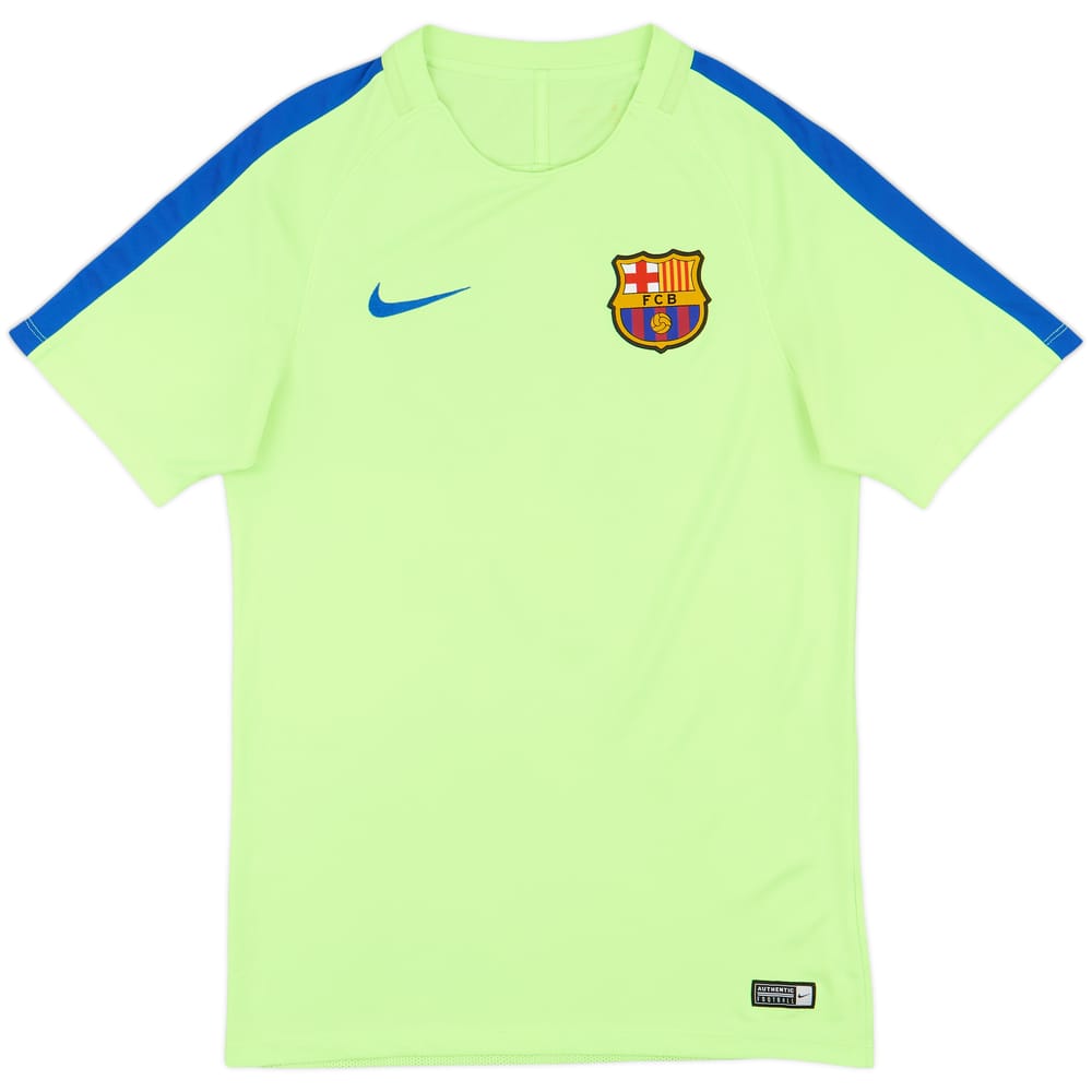 2017-18 Barcelona Nike Training Shirt - 7/10 - (S)