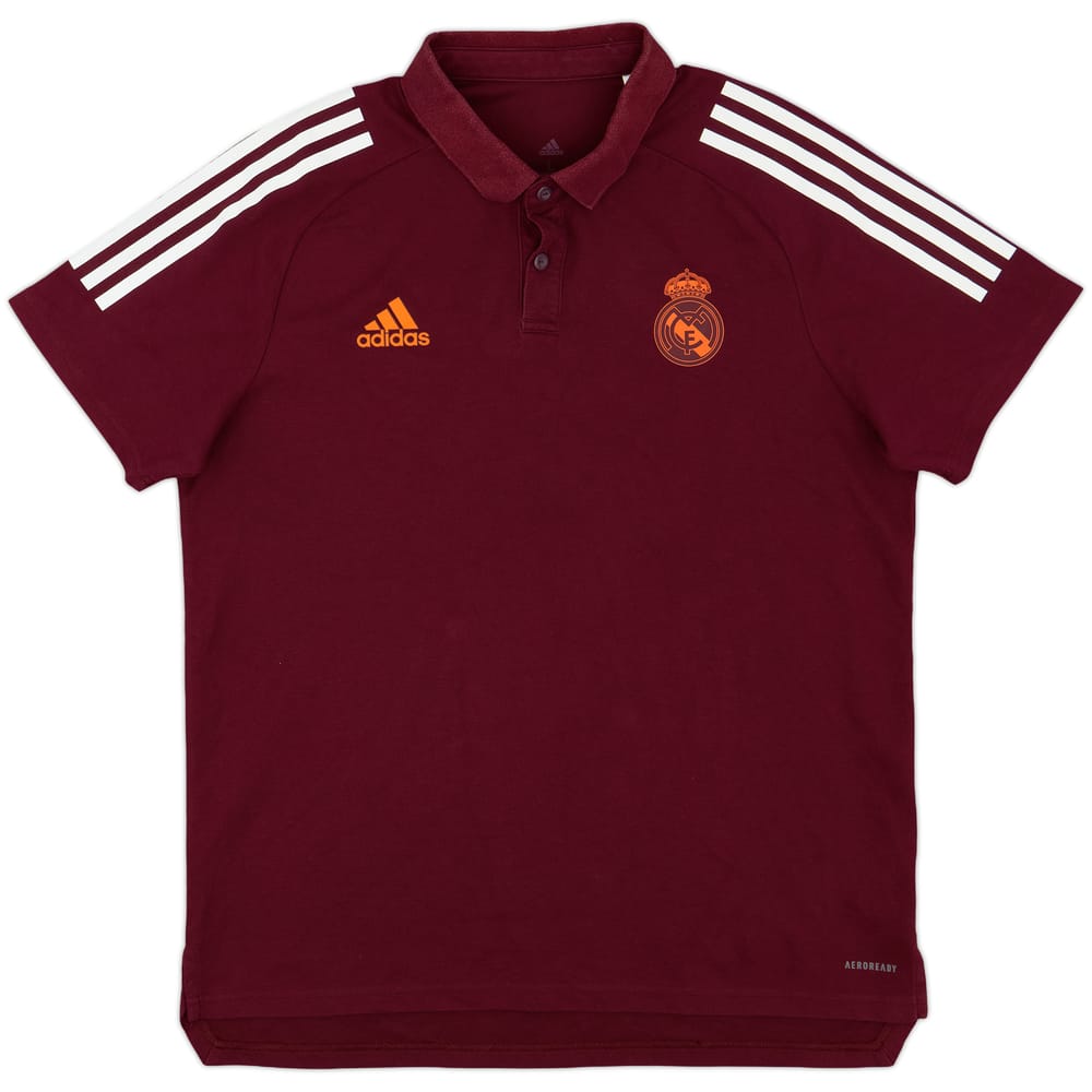 2020-21 Real Madrid adidas Polo Shirt - 9/10 - (L)