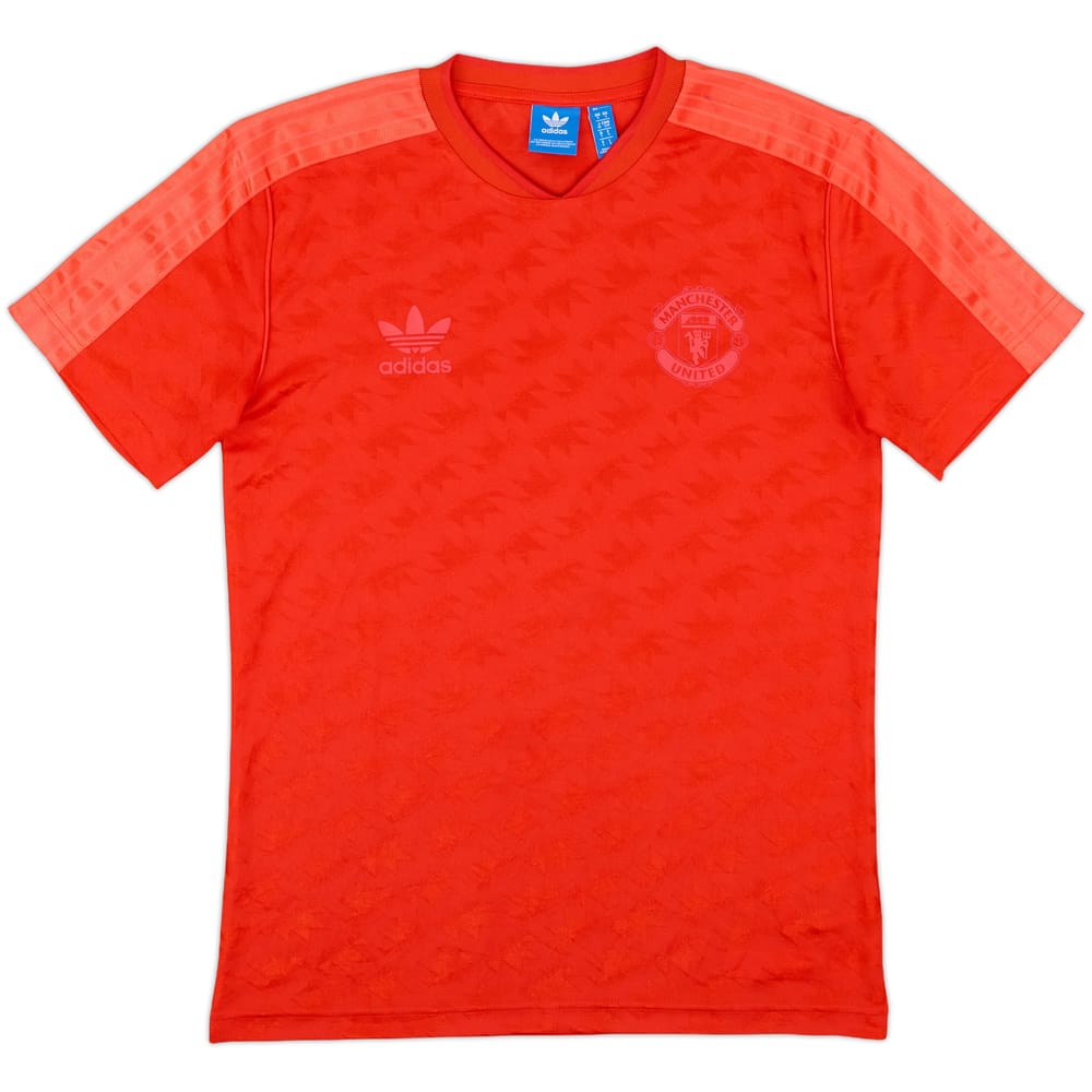 2017-18 Manchester United adidas Originals Retro Shirt - 8/10 - (S)