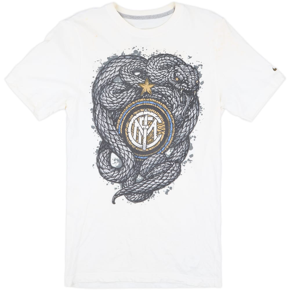 2011-12 Inter Milan Nike Graphic Tee - 5/10 - (S)