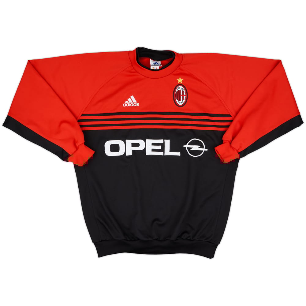 1998-99 AC Milan adidas Sweat Top - 8/10 - (M)