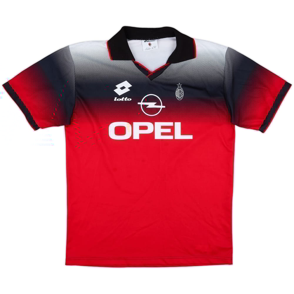1995-96 AC Milan Lotto Training Shirt - 5/10 - (L)
