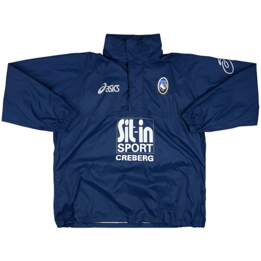 2002-03 Atalanta Asics 1/4 Zip Rain Jacket - 7/10 - (XXL)