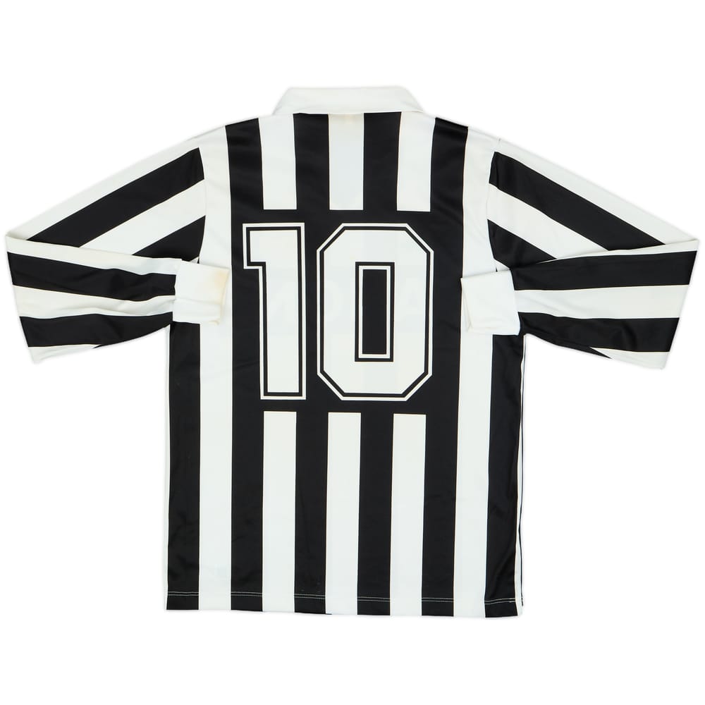 1992-94 Juventus Basic Home L/S Shirt #10 - 9/10 - (S)