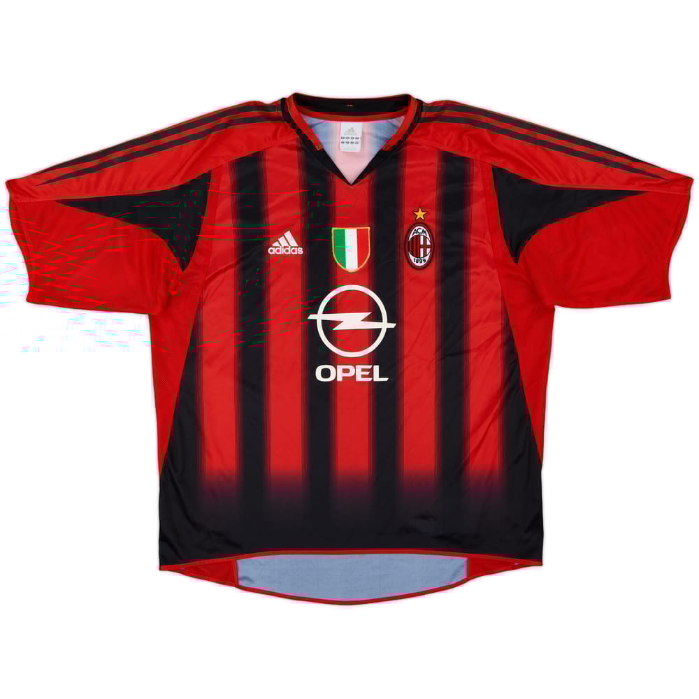2004-05 AC Milan Home Shirt - 8/10 - (XL)