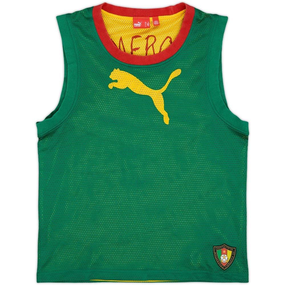 2010s Cameroon Puma Reversible Training Vest - 8/10 - (M)