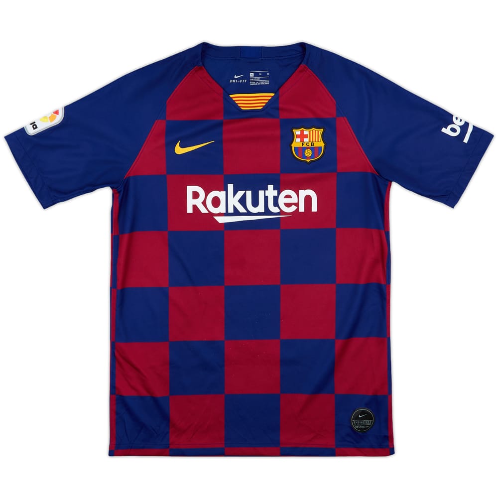 2019-20 Barcelona Home Shirt - 8/10 - (XL.Boys)