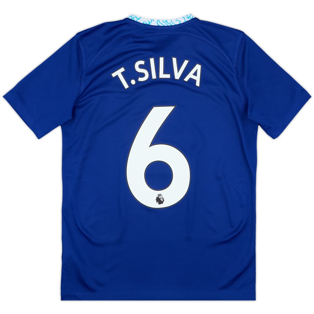 2022-23 Chelsea Home Shirt T.Silva #6 - 9/10 - (XL.Boys)