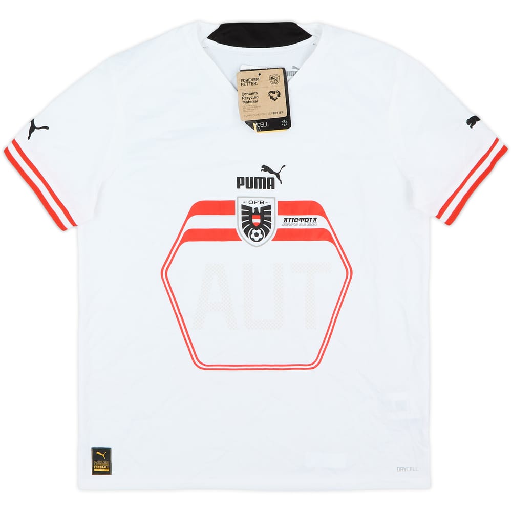 2022-23 Austria Away Shirt (L.Boys)