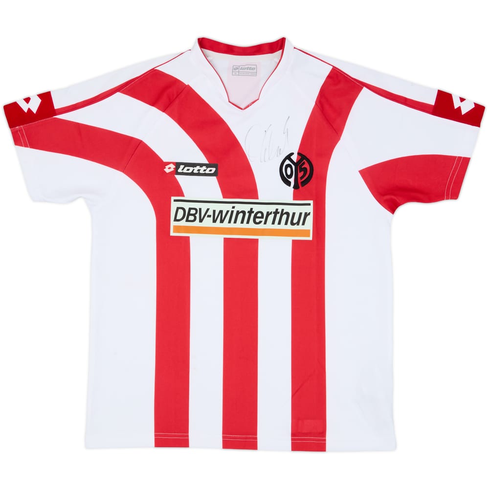 2006-07 FSV Mainz Signed Home Shirt - 7/10 - (XL.Boys)