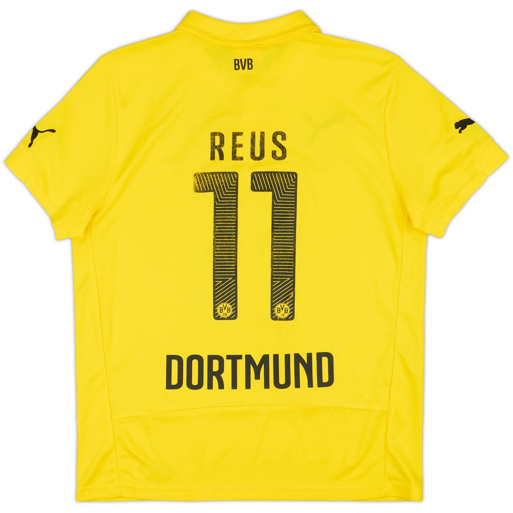 2014-15 Borussia Dortmund European Home Shirt Reus #11 - 5/10 - (XL.Boys)