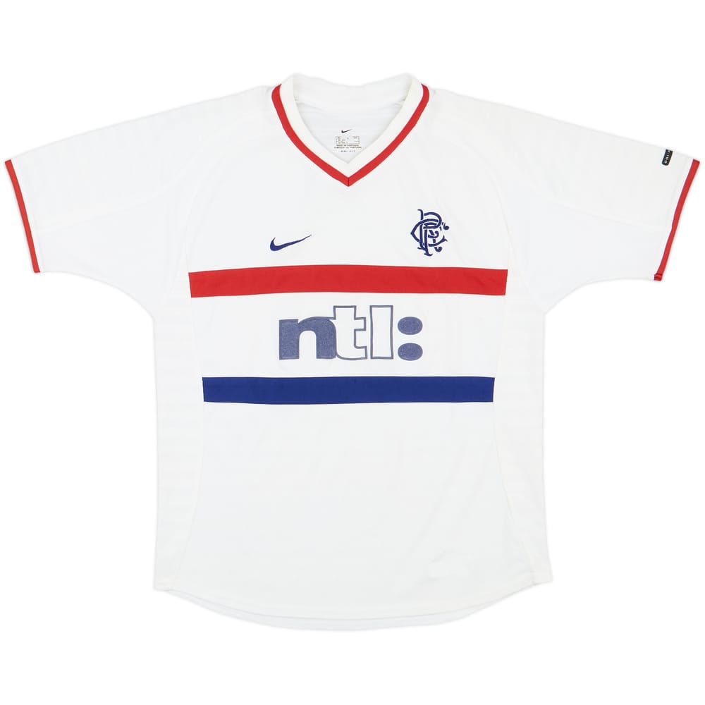 2000-01 Rangers Away Shirt - 7/10 - (XL.Boys)
