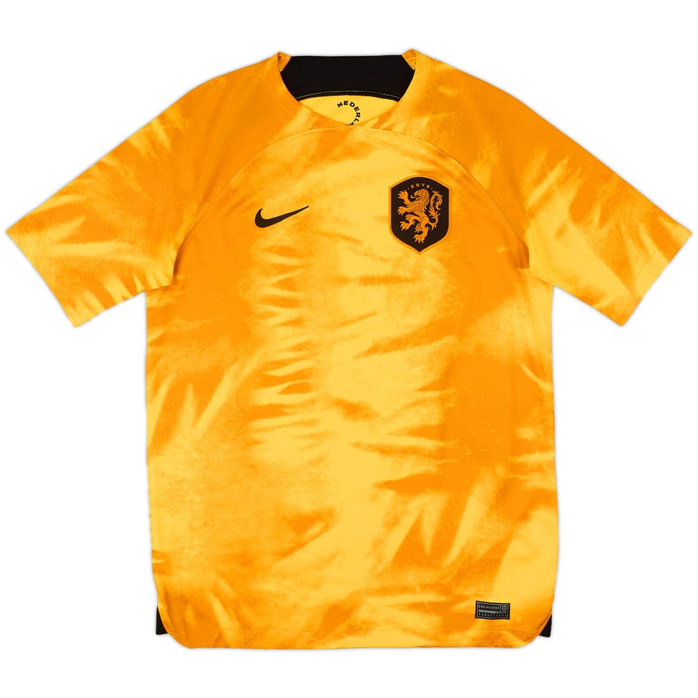 2022-23 Netherlands Home Shirt - 8/10 - (XL.Boys)