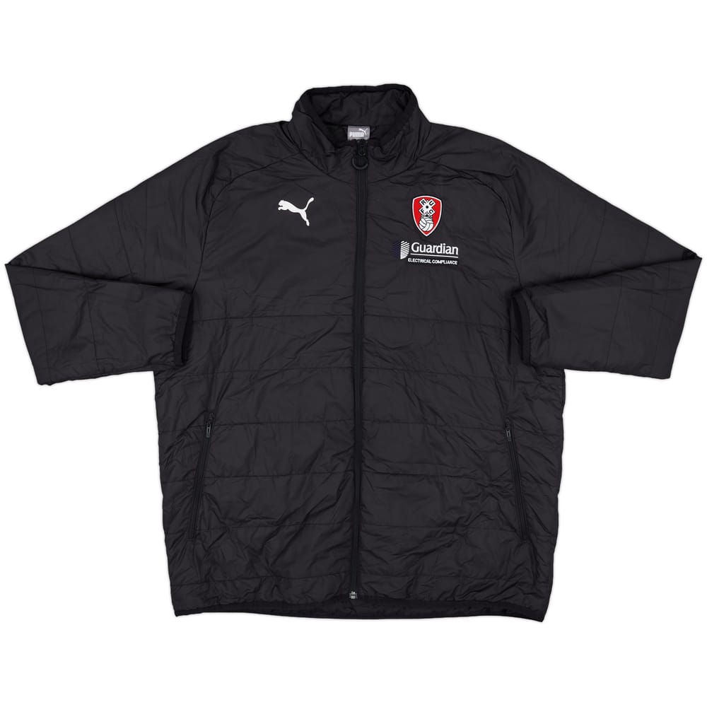 2018-19 Rotherham Puma Padded Bench Coat - 8/10 - (XL)