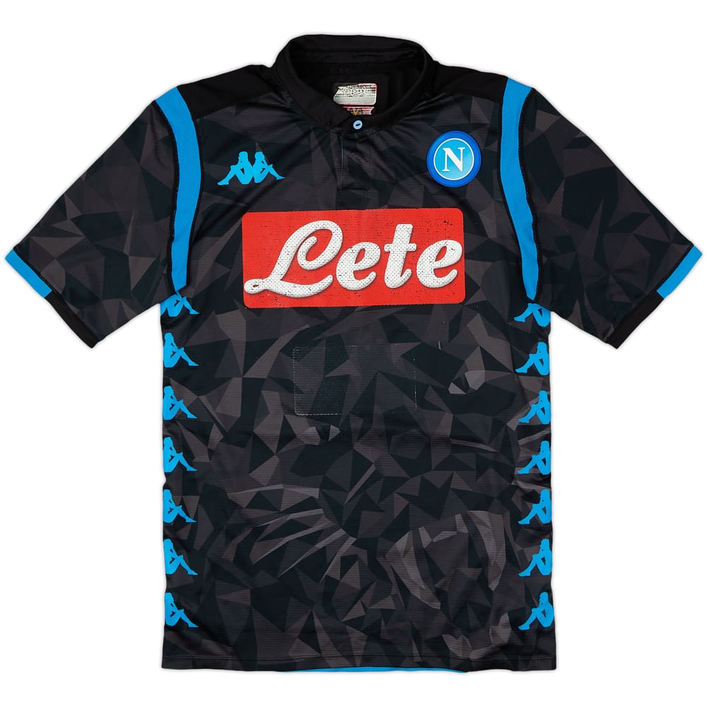 2018-19 Napoli Away Shirt - 4/10 - (S)