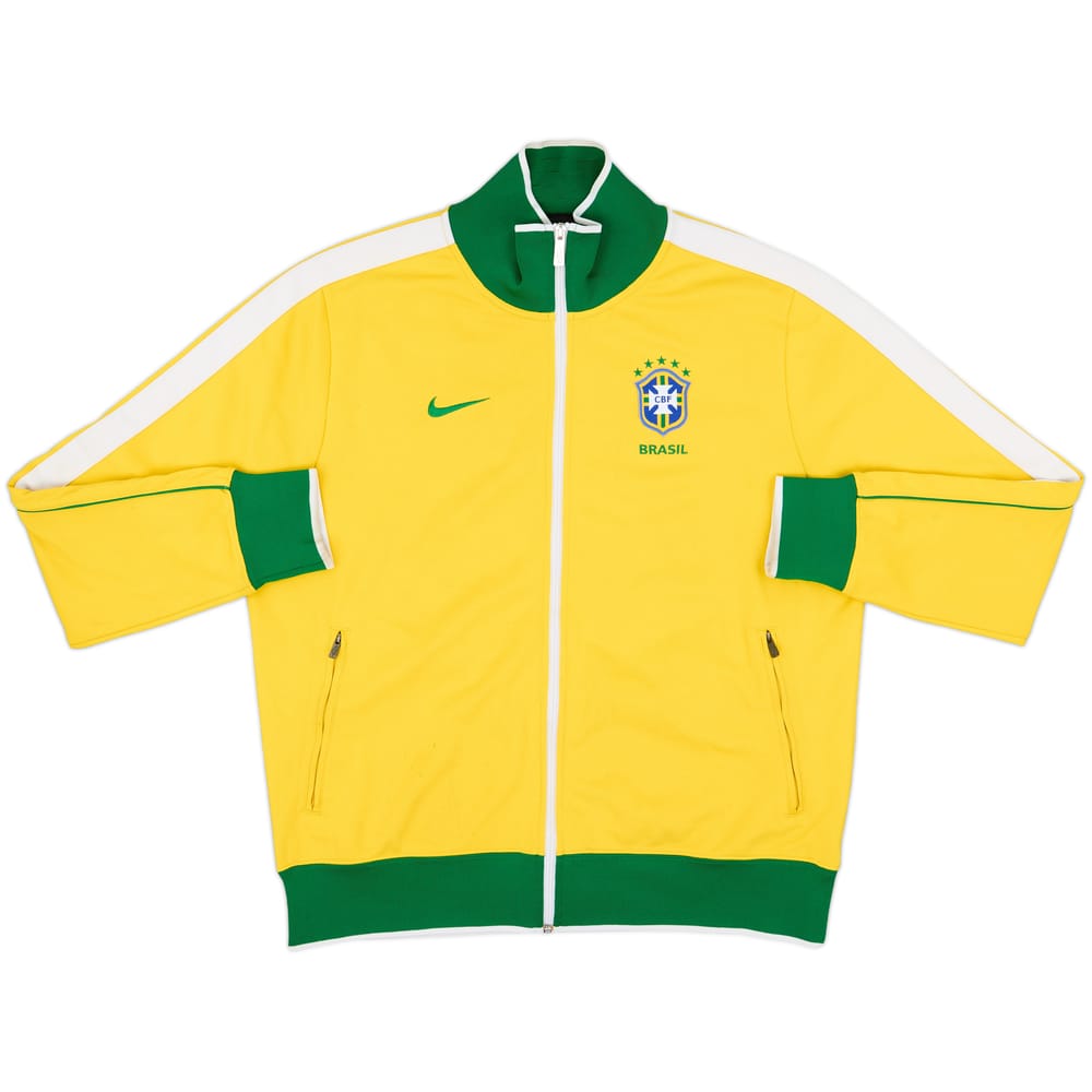 2010-11 Brazil Nike N98 Track Jacket - 6/10 - (L)