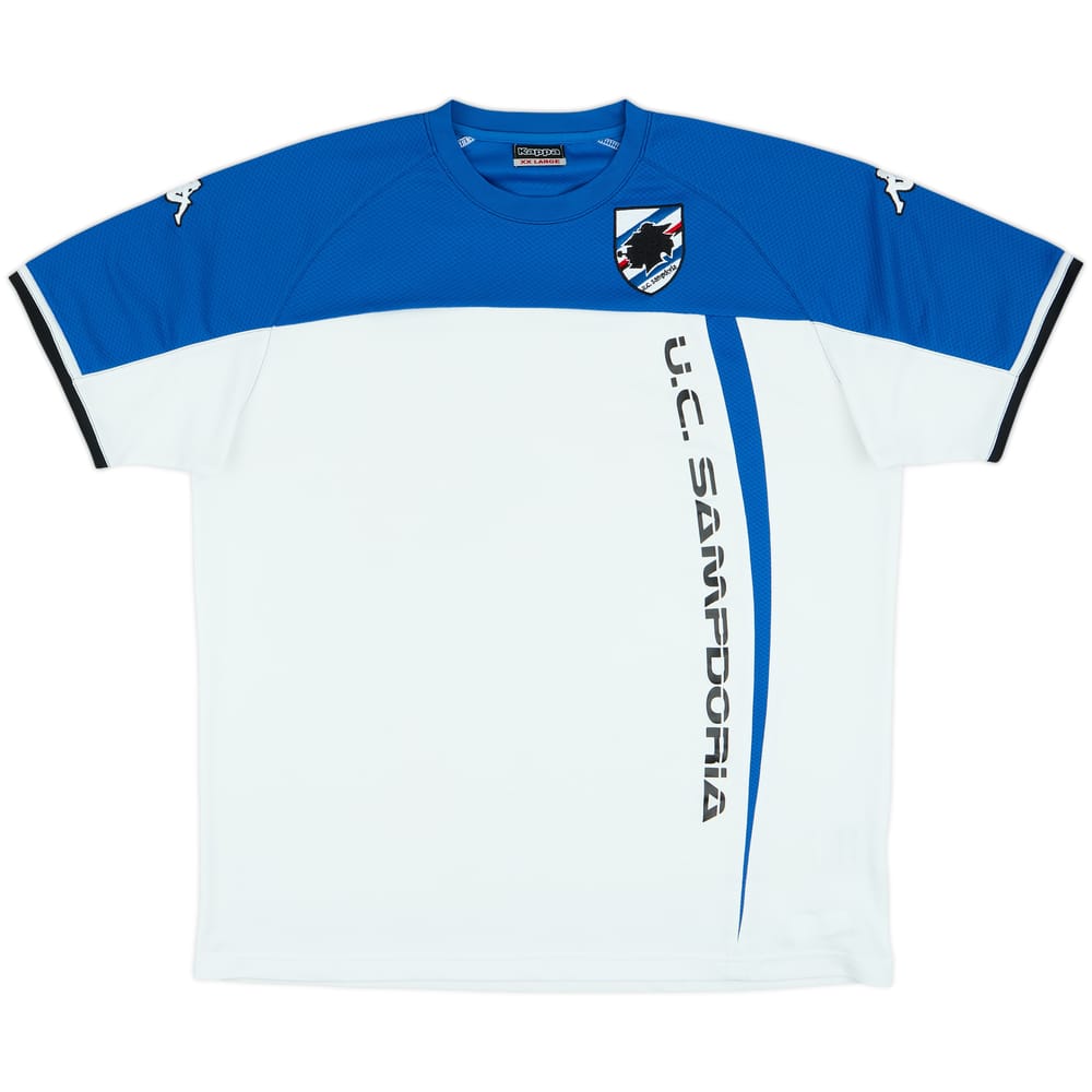 2008-09 Sampdoria Kappa Training Shirt - 5/10 - (XXL)