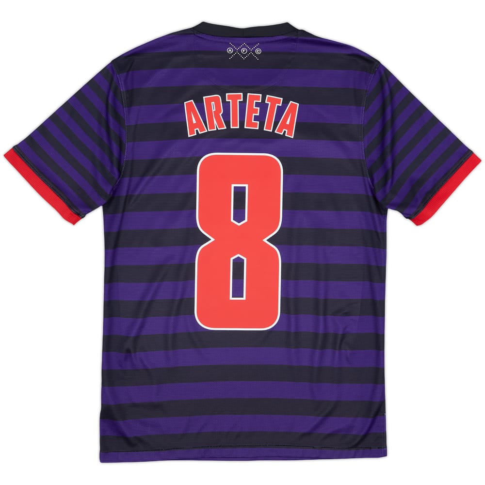 2012-13 Arsenal Away Shirt Arteta #8 - 6/10 - (S)