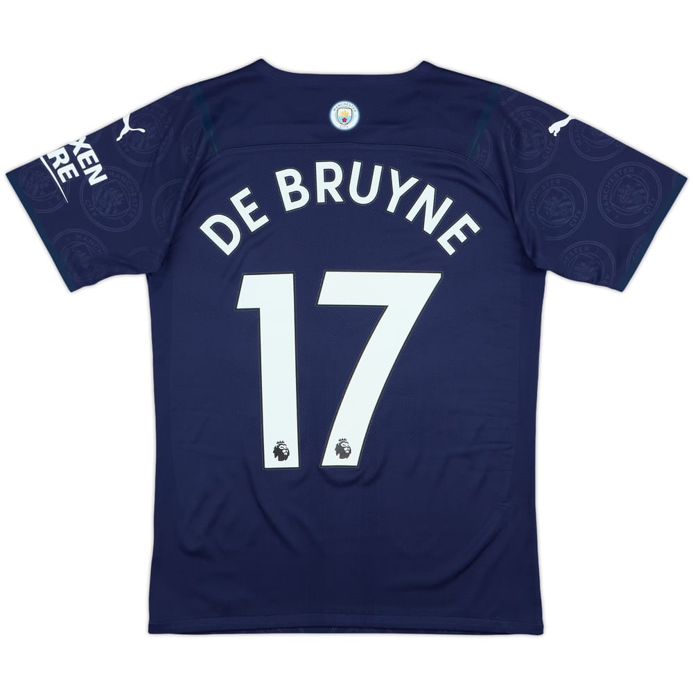 2021-22 Manchester City Third Shirt De Bruyne #17 - 10/10 - (S)
