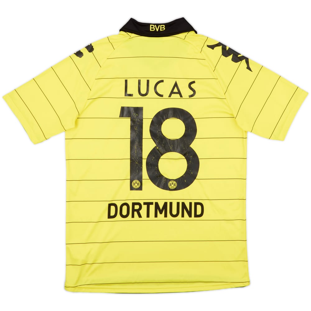 2010-11 Borussia Dortmund Home Shirt Lucas #18 - 6/10 - (L)