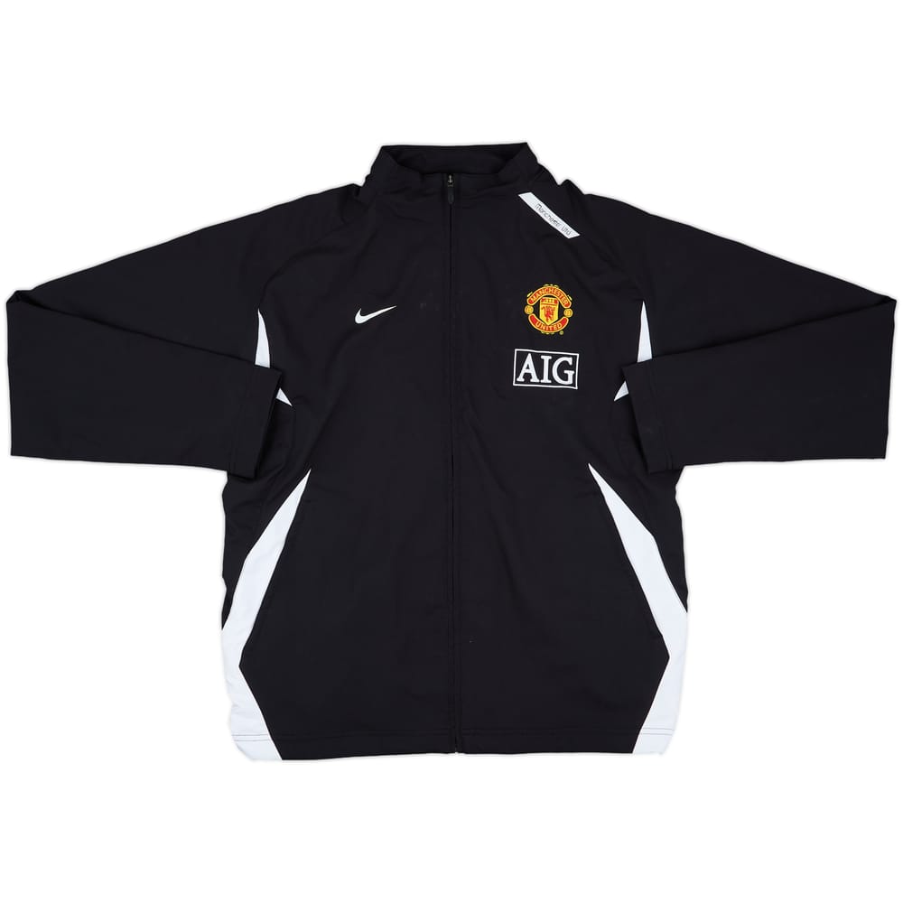 2007-08 Manchester United Nike Track Jacket - 7/10 - (L)