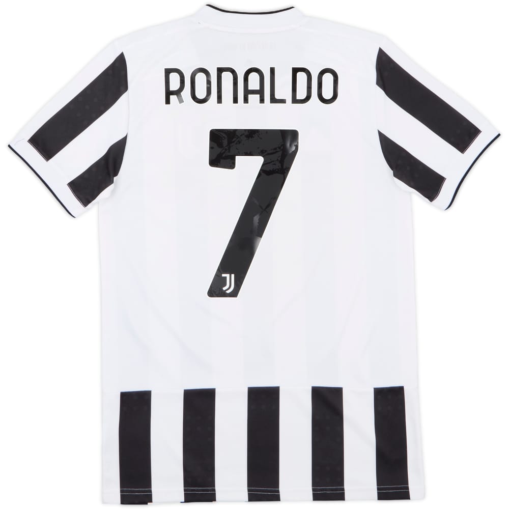 2021-22 Juventus Home Shirt Ronaldo #7 - 8/10 - (S)