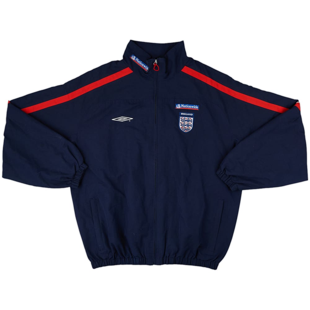 2004-06 England Umbro Track Jacket - 8/10 - (M)