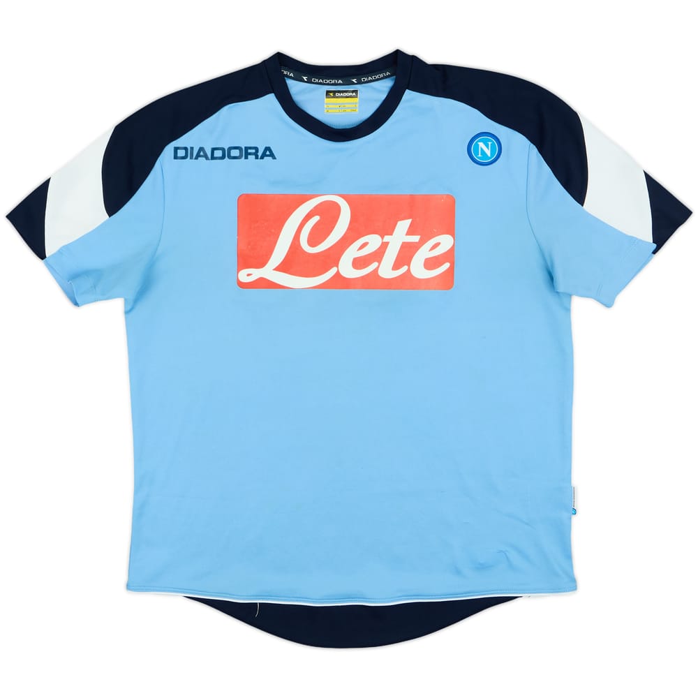 2006-07 Napoli Diadora Training Shirt - 4/10 - (S)