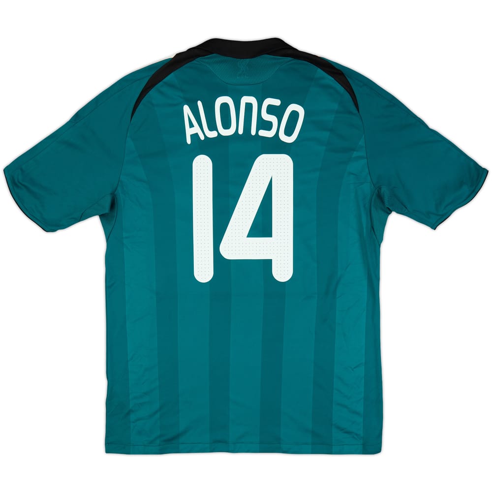 2008-09 Liverpool Third Shirt Alonso #14 - 7/10 - (L)